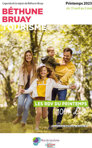 Agenda des vacances de printemps 2023 de la région de Béthune-Bruay Agenda des vacances de printemps 2023 de la région de Béthune-Bruay