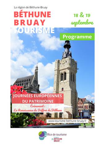Programme des journées du patrimoine 2021 dans la région de Béthune-Bruay Programme des journées du patrimoine 2021 dans la région de Béthune-Bruay
