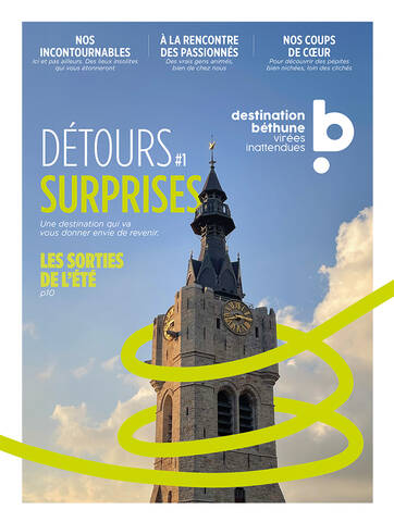 Détours Surprises, les sorties de l'été Détours Surprises, les sorties de l'été 2025 sur la destination Béthune
