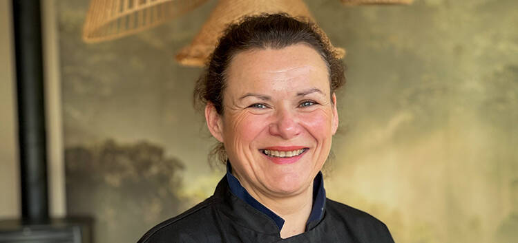 Helen au restaurant du Domaine d'Hélant © Agence GUS