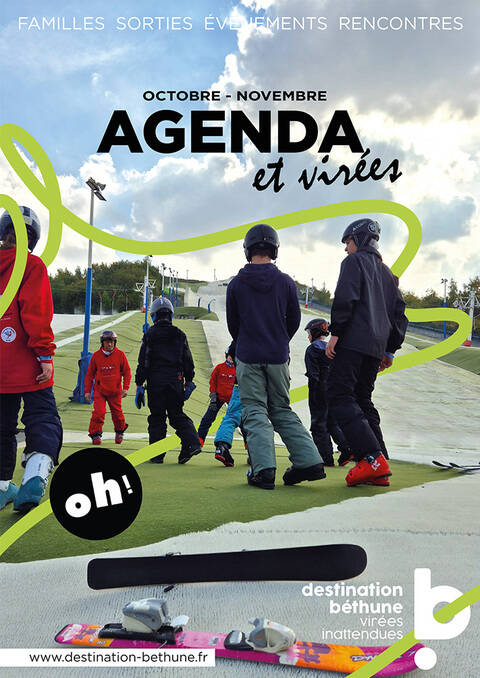 Agenda de la région de Béthune Bruay des vacances de la Toussaint 2026 - Destination Béthune Virées Inattendues - Familles Sorties Evènements Rencontres