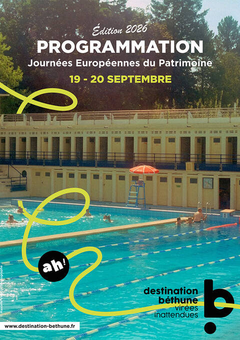 Le programme des Journées Européennes du Patrimoine - Destination Béthune Virées Inattendues