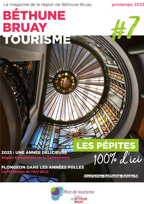 Magazine touristique du printemps de la région de Béthune-Bruay