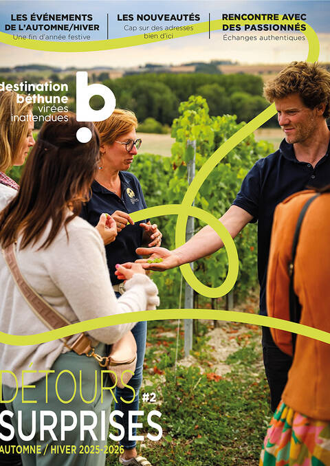 Magazine touristique Détours et Surprises 2 automne-hiver 2025-2026 de Destination Béthune, Virées inattendues