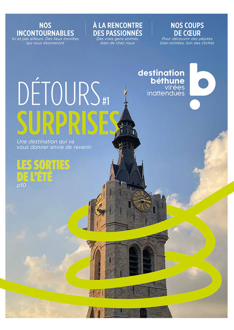 Détours Surprises, les sorties de l'été 2025 sur la destination Béthune