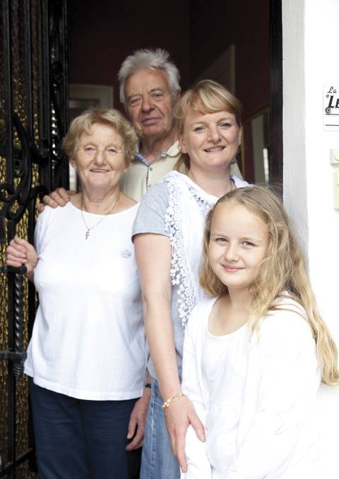 Christiane, André & Hélène