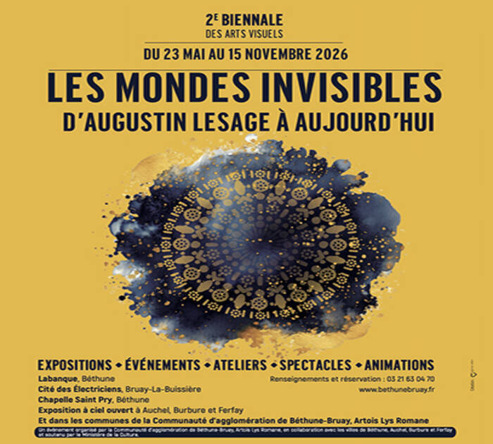 2ème biennale des arts visuels - Les mondes invisibles : d'Augustin Lesage à aujourd'hui
