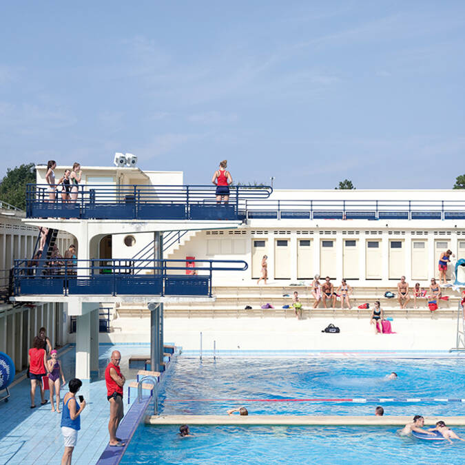 La piscine Art déco de Bruay-La-Buissière © Brigitte Baudesson